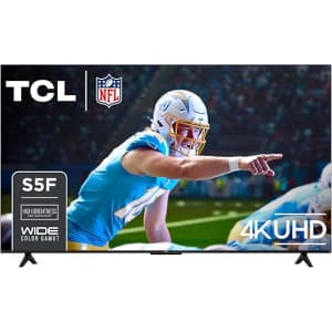 TCL S5 65S551F 65" 4K HDR LED Smart TV: $350