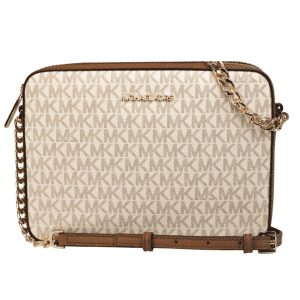 Michael Kors Women's Jet Set Large East West Crossbody Handbag: $64