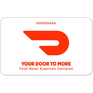 $100 Door Dash eGift Card: $80 $100 Door Dash eGift Card: $80