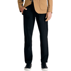 Haggar Men's Life Khaki Straight Fit Comfort Pants: $24