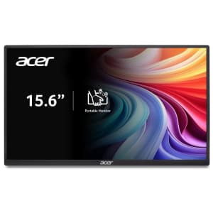 Certified Refurb Acer 15.6" 1080p Type-C IPS LED Portable Monitor: $40.49