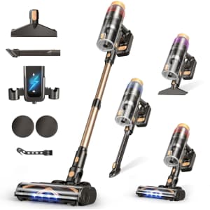 Vbuoo Cordless Vacuum Cleaner 580W 48KPA 70min: $54.99