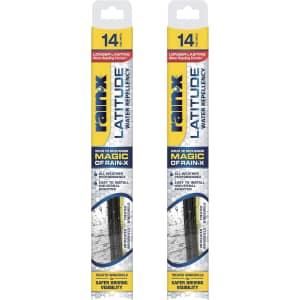 Rain-X 24" 2-in-1 Wiper Blades 2-Pack: $31 Rain-X 24" 2-in-1 Wiper Blades 2-Pack: $31