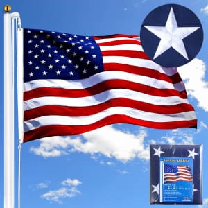 3x5 Heavy Duty American Flag with Brass Grommets: $8.49 3x5 Heavy Duty American Flag with Brass Grommets: $8.49