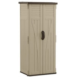 Suncast 2x2-Foot Resin Vertical Storage Shed: $213 Suncast 2x2-Foot Resin Vertical Storage Shed: $213