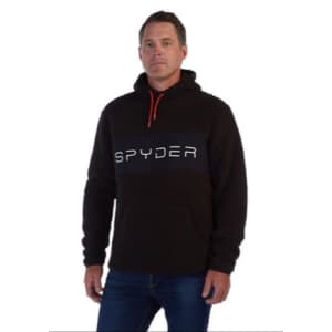 Spyder Men's Standard Vista Hoodie Fleece Jacket: $18 Spyder Men's Standard Vista Hoodie Fleece Jacket: $18