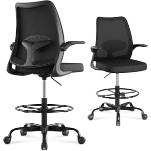 Beryth Ergonomic Tall Drafting Chair: $83.99