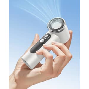 4,000mAh Rechargeable Portable Handheld Fan: $9.99