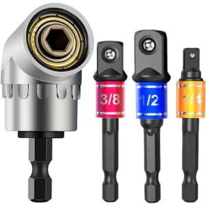 3-Piece Impact Grade Driver Socket Adapter Extension Set: $25