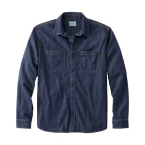L.L.Bean Men's BeanFlex Denim Shirt (XL only): $19.99