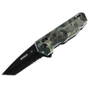 Kobalt Steel Tanto Pocket Knife: $9.98