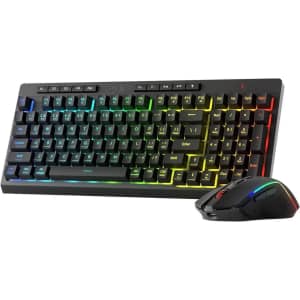Redragon S142 Wireless Gaming Keyboard and Mouse Combo: $35 Redragon S142 Wireless Gaming Keyboard and Mouse Combo: $35