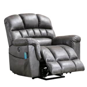 Latitude Run 42" XL Power Reclining Heated Massage Chair: $370