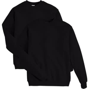 Hanes Men's Ecosmart Fleece Sweatshirt 2-Pack: $9.20 Hanes Men's Ecosmart Fleece Sweatshirt 2-Pack: $9.20