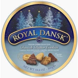 Royal Dansk Winter Cookie Collection 10.6-oz. Tin: $3.99