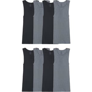 Fruit of the Loom Men's Sleeveless A-Shirt 8-Pack: $13