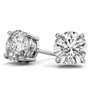 1.5-tcw Moissanite Stud Earrings: $59