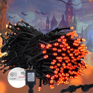 Kwaiffeo 100-Foot 300-LED Halloween String Lights: $12.49 Kwaiffeo 100-Foot 300-LED Halloween String Lights: $12.49