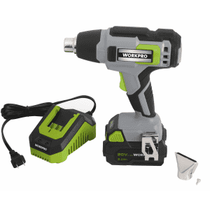 WorkPro 20V Heat Gun: $24