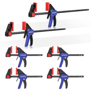 Workpro Bar Clamps 6-Pack: $32 w/ Prime Workpro Bar Clamps 6-Pack: $32 w/ Prime