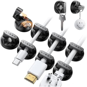 Lisen Magnetic Cord Holder 10-Pack: $5.65