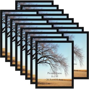 Giftgarden 8" x 10" Picture Frame 16-Pack: $16.24 Giftgarden 8" x 10" Picture Frame 16-Pack: $16.24