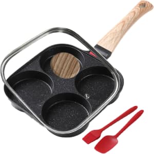 4-Cup Nonstick Egg Pan Set: $14.99