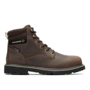 Wolverine Men's Revival 6" Composite-Toe Leather Work Boots: $48.64