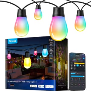 Govee Outdoor S14 Bulb 96ft String Lights 2-Pack: $80