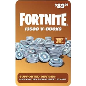 Fortnite V-Bucks Digital Currency: Extra 10% off