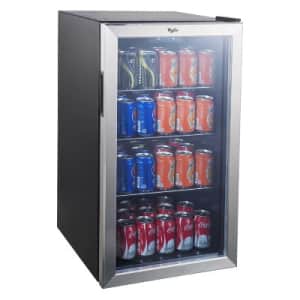 Whirlpool 3.6-Cubic Foot Mini Beverage Refrigerator: $180 Whirlpool 3.6-Cubic Foot Mini Beverage Refrigerator: $180
