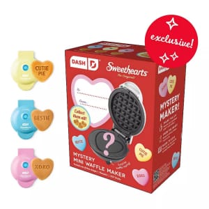 Dash x Sweethearts Mystery Mini Waffle Maker: $8.49 Dash x Sweethearts Mystery Mini Waffle Maker: $8.49