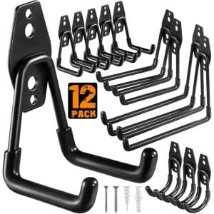 Garage Hook 12-Pack: $23