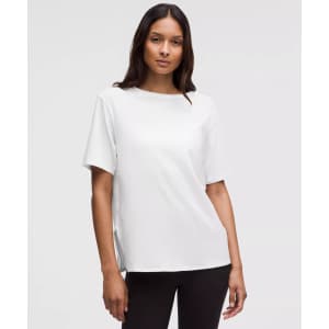 lululemon Women's Relaxed-Fit Boatneck T-Shirt: $29