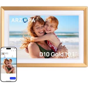 Arzopa 10.1" Touch Screen Digital Picture Frame: $65.99