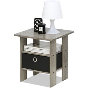 Furinno Andrey End Table w/ Drawer: $16.09