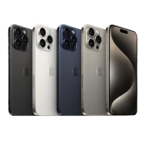 Refurb Unlocked Apple iPhone 15 Pro Max 512GB: $638.06