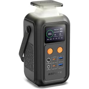 AsperX 192Wh Portable Power Station: $84.99 AsperX 192Wh Portable Power Station: $84.99