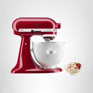 KitchenAid Ice Cream Maker Attachment for Stand Mixer: $68