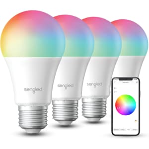Sengled Dual Mode Smart Light Bulb 4-Pack: $17