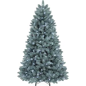 Yitahome 6-Foot Prelit Blue Spruce Christmas Tree: $71.99 Yitahome 6-Foot Prelit Blue Spruce Christmas Tree: $71.99