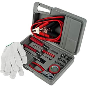 30-Piece Emergency Roadside Automobile Assistance Kit: $13