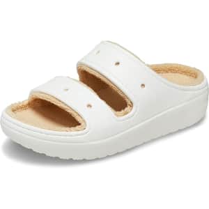 Crocs Unisex-Adult Classic Cozzzy Towel Sandals: $22 w/ Prime