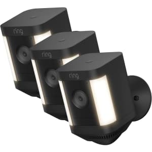Ring Spotlight Cam Plus 3-Pack: $269.97
