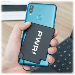 PWRcard 2,500mAh Slim Portable Power Bank 4-Pack: $10