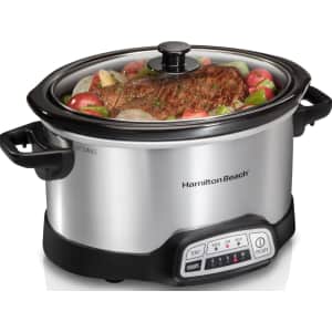 Hamilton Beach 4-Quart Programmable Slow Cooker: $32