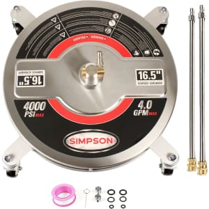 Simpson 16.5" Pressure Washer Surface Cleaner: $99