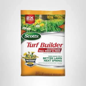 Scotts Turf Builder WinterGuard Fall Weed & Feed3 34.3-lb. Bag: $61 w/ Prime