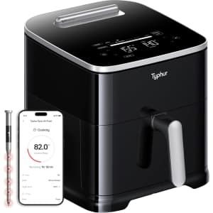 Typhur 8-QT Sync Air Fryer with Wireless Thermometer: $159.95 Typhur 8-QT Sync Air Fryer with Wireless Thermometer: $159.95