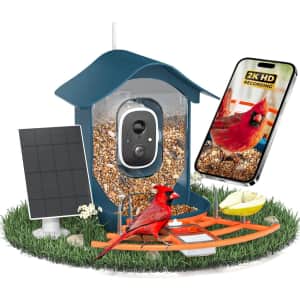 Docoon Smart Bird Feeder with 2K Camera: $29.99 Docoon Smart Bird Feeder with 2K Camera: $29.99